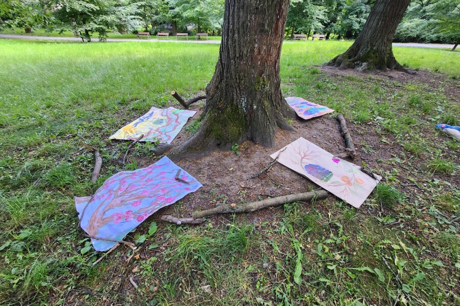 SÍLA STROMŮ - arteterapie s využitím intermediální tvorby