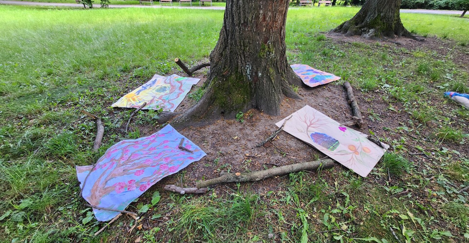 SÍLA STROMŮ - arteterapie s využitím intermediální tvorby